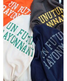 Green Parks バックロゴプリントスウェット