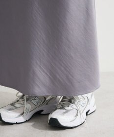 Green Parks 光沢サテンナロースカート