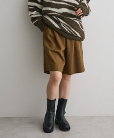 CRAFT STANDARD BOUTIQUE ウエストコードハーフパンツ