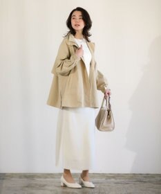 Green Parks 光沢サテンナロースカート