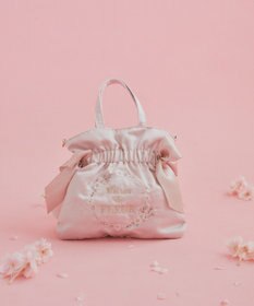 Maison de FLEUR sakuraダブルリボン2Wayトートバッグ