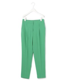 ICB 【人気のため新色追加・洗える】Naiaバックサテン テーパードパンツ