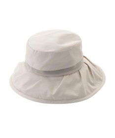 MOONBAT 【遮光100％/遮熱/UV】HIROKO KOSHINO(ヒロコ コシノ)遮光シアー カサブランカ 帽子 ゆったりMサイズ 手洗い可能/サイズ調整可能/日本製