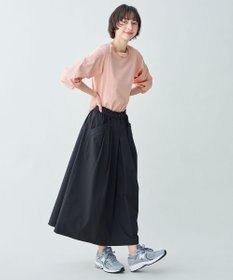 ANY L 【WEB限定】シルケットスムースツイストスリーブカットソー