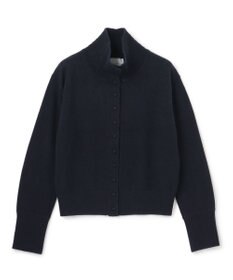 BEIGE， POMPE / ウールカシミヤ ハイネックカーディガン