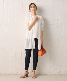 組曲 L 【WEB限定】ストレッチテーパード パンツ