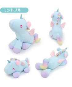 Mother garden マザーガーデン ユニコーン クール マスコット 24cm 《ミントブルー》