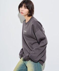 WEGO 【ユニセックス着用ITEM】アーチバックロゴグラフィックプルオーバー