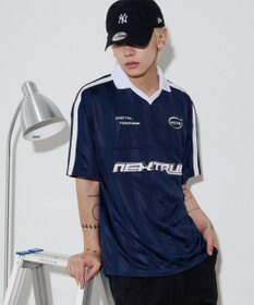 WEGO 【ユニセックス着用ITEM/MLサイズ展開】ラインゲームロゴT（SS）