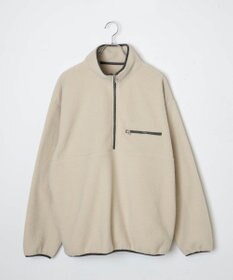 WEGO フリース ハーフZIPプルオーバー