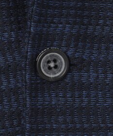 JOSEPH ABBOUD 【驚きの軽量ウール】KARLKARL チェック柄 ニットジャケット