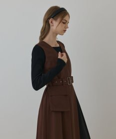 GRACE CONTINENTAL プリーツジャンパースカート