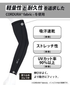 CW-X 【UNISEX】 CW-X アームサポーター 【左腕用】 腕全体の筋肉を連動 肘の負担を軽減 ストレッチ性(本体) ユニセックス BCR002 /ワコール