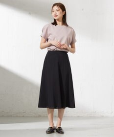 J.PRESS LADIES L 【洗える】シアートリコット フレアー スカート