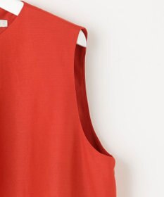 自由区 【WEB限定カラーあり・洗える】タッサーポプリンノースリーブ ワンピース