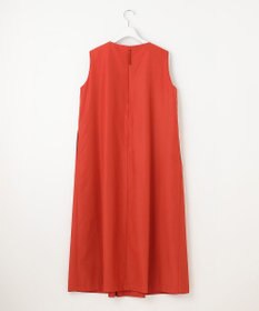 自由区 【WEB限定カラーあり・洗える】タッサーポプリンノースリーブ ワンピース