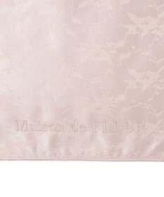 Maison de FLEUR レースフリルハンドルスクエアトートMバッグ