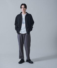 WEGO ベルト付きテーパードスラックス