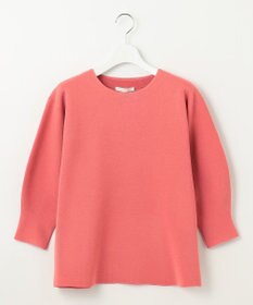 自由区 【WEB限定カラーあり・洗える】ドライコットンハイゲージプルオーバー ニット