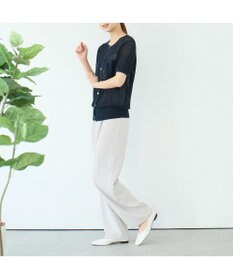 MODE ET JACOMO <carino>スクエアトゥバレエシューズ