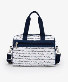 LeSportsac EVERYDAY SM SATCHEL/マリンロゴボーダー