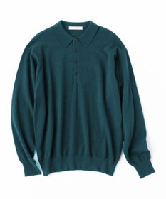 UNFILO MENS ライトウォーム ニットポロ