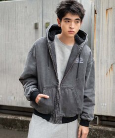 WEGO 【ユニセックス着用ITEM】ワーカーズボアフードブルゾン