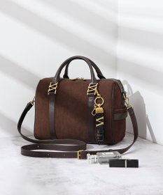 style code 【VerdeVari/ヴェルデヴァリ】スエードボストンバッグ