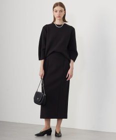 ICB L 【洗える・WEB限定カラーあり】コンパクトダブルフェイス トップス