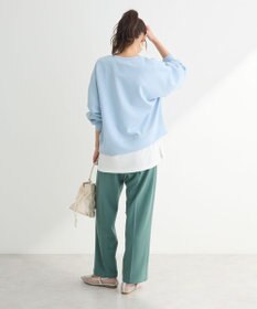 Green Parks ロゴ刺繍ダンボールプルオーバー