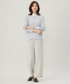 J.PRESS LADIES パールボタン デコカラー 付け襟