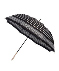 MOONBAT 【雨傘】ランバン　オン　ブルー (LANVIN en Bleu) ボーダー レース 長傘