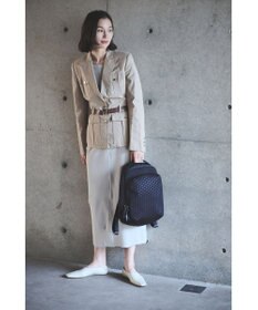 MIYABIYA LAQUOH【撥水加工】篭目エンボスボンディングリュック