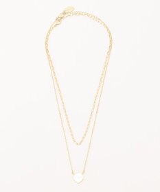 TOCCA LOGO CLOVER LAYERED NECKLACE ネックレス