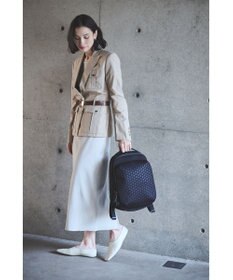 MIYABIYA LAQUOH【撥水加工】篭目エンボスボンディングリュック