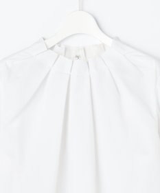 自由区 L 【カタログ掲載】ナチュラルタッチスタンドカラー ブラウス