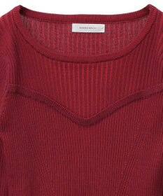 Green Parks ・ＡＮＤＳＥＡＲＣＨ　リブフェイクレイヤードニット