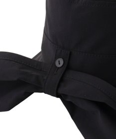 MOONBAT 【遮光100％/遮熱/UVカット】PAUL&JOE ACCESSOIRES(ポール&ジョー）後ろ垂れ 広つばハット 帽子 サイズ調整可能 手洗い可能