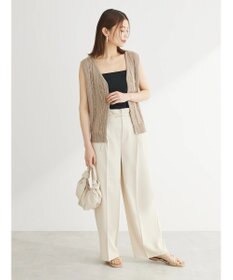 Green Parks フリンジニットベスト