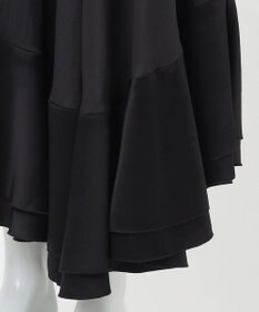 23区 【エステータ】ドレープサテン フレアスカート