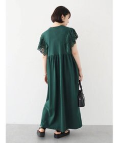Green Parks ・ＳＵＧＡＲ　ＳＰＯＯＮ　ショルダー刺繍レースワンピース