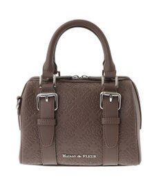 Maison de FLEUR FLEURモノグラムミニボストンバッグ