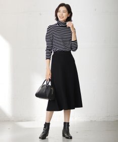 J.PRESS LADIES 【洗える】VIS/PE MILANO ニット スカート