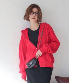 WEGO 【ユニセックス着用ITEM/MLサイズ展開】コンパクトフィットダブルZIPパーカー