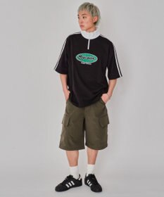 WEGO 【MLサイズ展開】2WAYリップストップカーゴパンツ