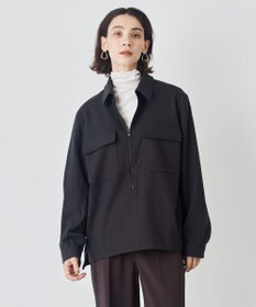 UNFILO 【暖かさ＆着心地の良さで大ヒット】コットンカシミヤ タートルネックカットソー