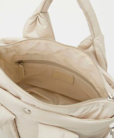 TOPKAPI 【Breath TOPKAPI】パフィング 2way ミニ トートバッグ チャーム付き