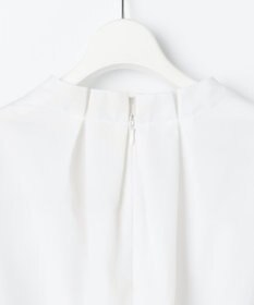 自由区 L 【カタログ掲載】ナチュラルタッチスタンドカラー ブラウス