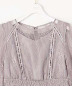 ANY SIS 【洗える】パネルレース ドレス