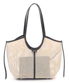 23区 【先行予約】メッシュコンビ ポーチ付き トートバッグ